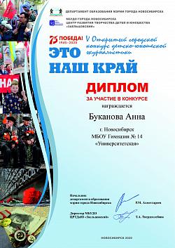 V Открытый городской конкурс детско-юношеской журналистики «Это наш край» V Открытый городской конкурс детско-юношеской журналистики «Это наш край»